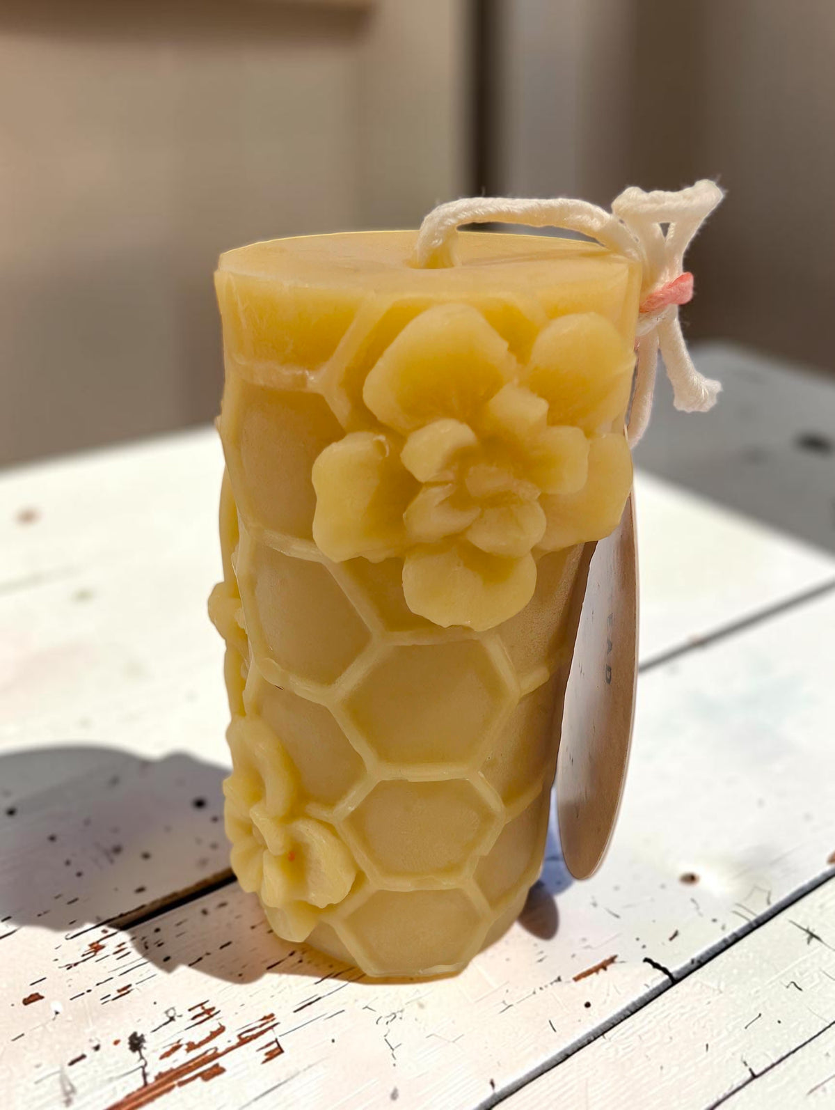 Loose Leaf Green Tea, Honey & Beeswax Candle Gift Set