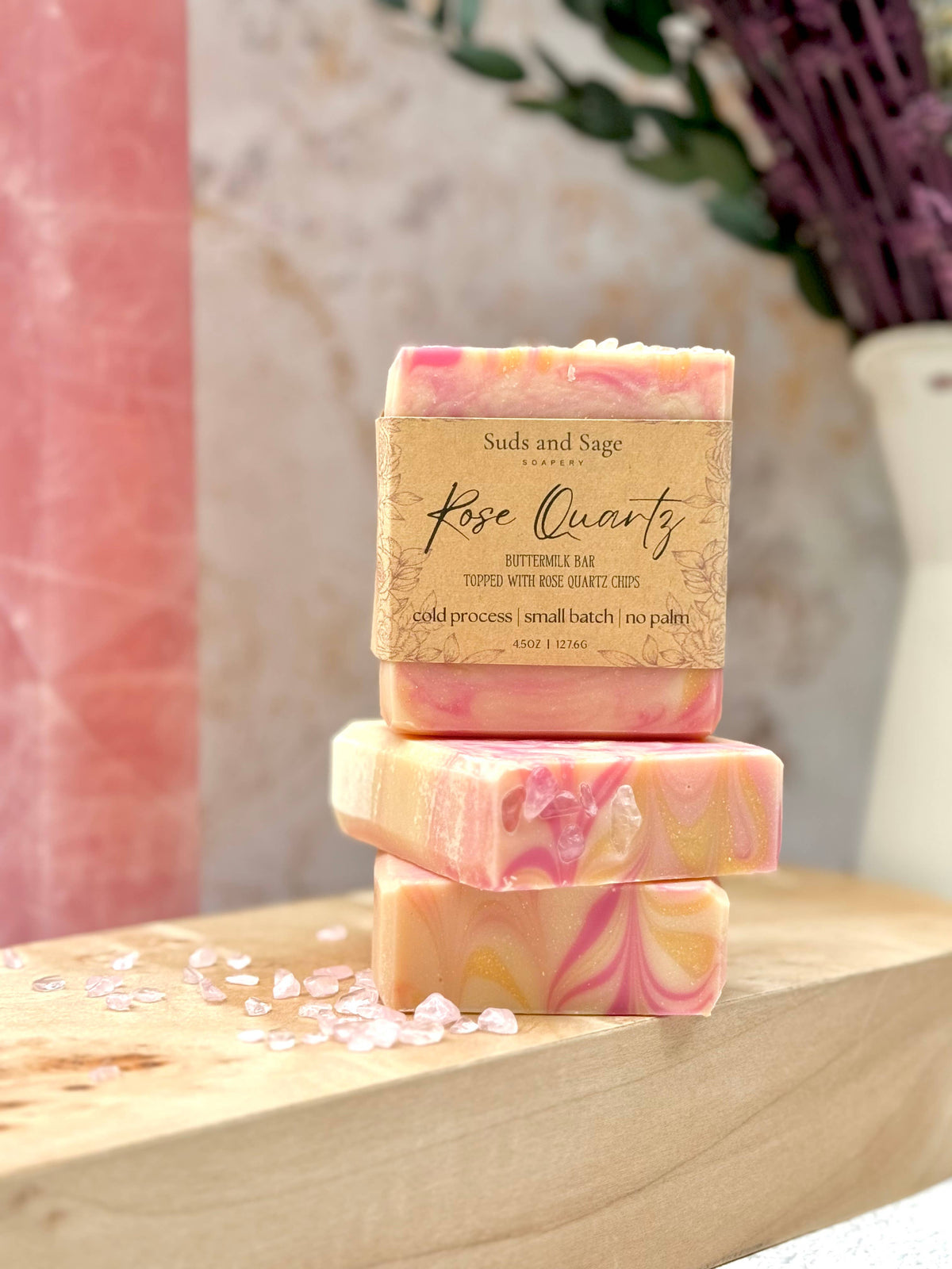 Rose Quartz Artisan Soap